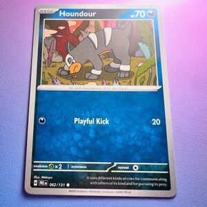 houndour (062/131) - common — pokémon: prismatic evolutions